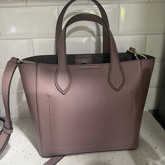 Cole Haan Pebbled Leather Crossbody Tote - Picture 1 of 8